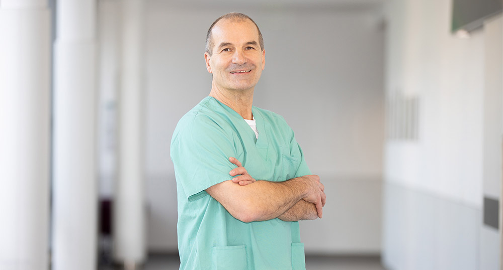 Direktor der Klinik für Anästhesiologie, Intensiv- und Notfallmedizin des Caritas-Krankenhauses St. Josef Prof. Dr. med. Michael T. F. Pawlik
